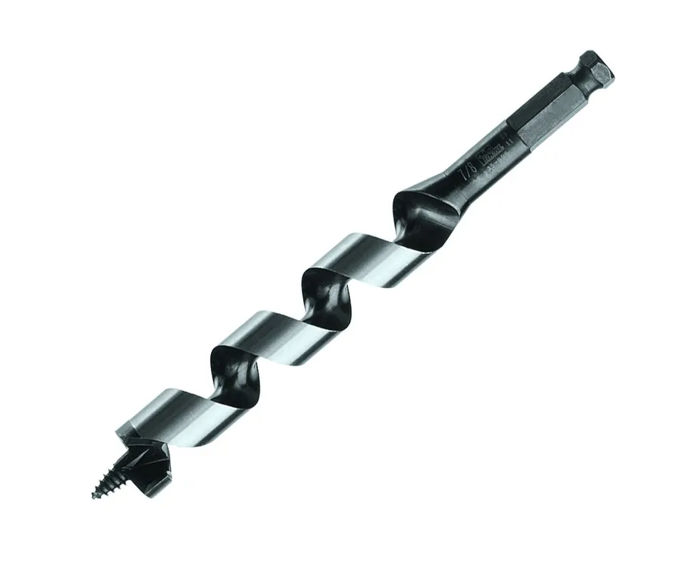 Ideal 35-813 Nailbiter Premium Short Ship Auger Bit, 13/16 in Dia x 7-1/2 in L