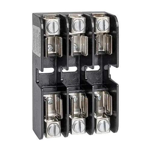Mersen 40608G Fuse Block 480VAC 480VDC Class G 60A 3-Pole Box with Reinforced Clip