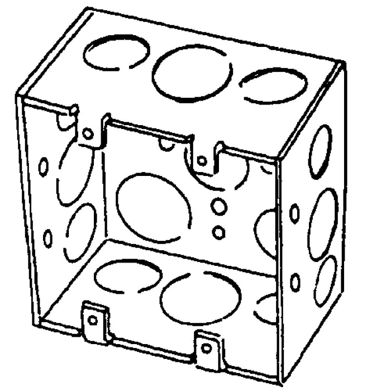 Appleton 132AP-SPL Square Corner Switch Box 30.3 cu-in