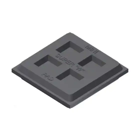 Mason R18X18MSW Mini Super W Waffle Pad 18 inches x 18 inches x 3/8 inches