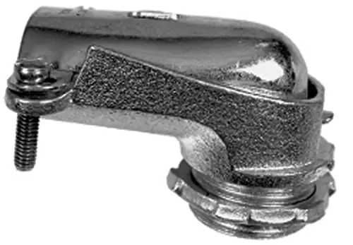Topaz 104M 1-1/4 inches Flex 90 MAL BX-Flex Connector