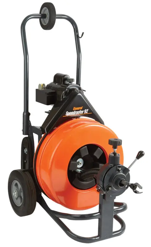 General Wire Spring P-S92-C Speedrooter 92 1/2 hp 3/4 in x 100 ft L Cable