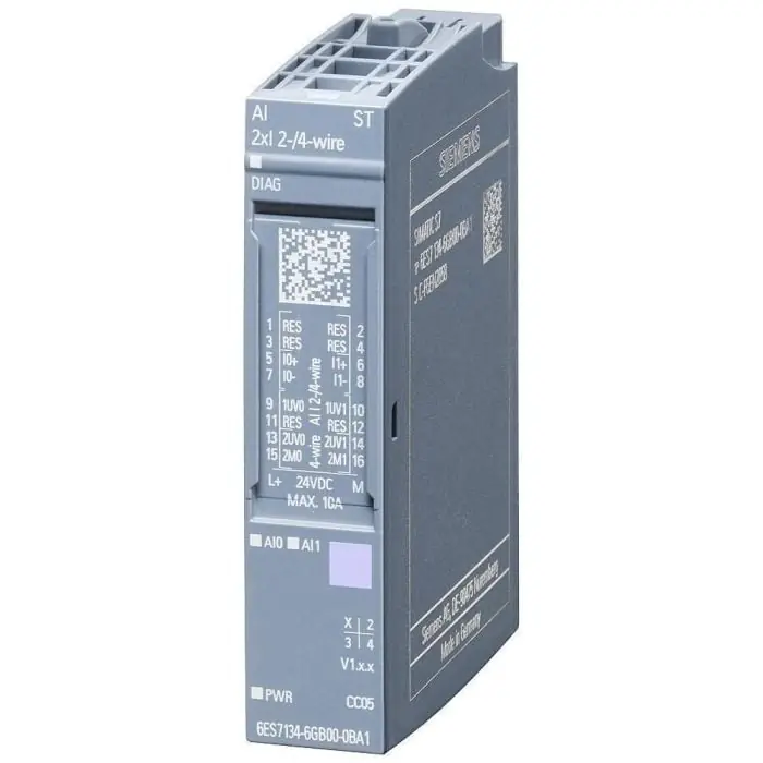 Siemens 6ES71346GB000BA1 SIMATIC ET 200SP Analog Input Module 2 Inputs