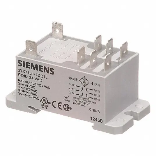 Siemens 3TX7131-4DC03 Heavy Duty Enclosed Power Relay 24 VDC