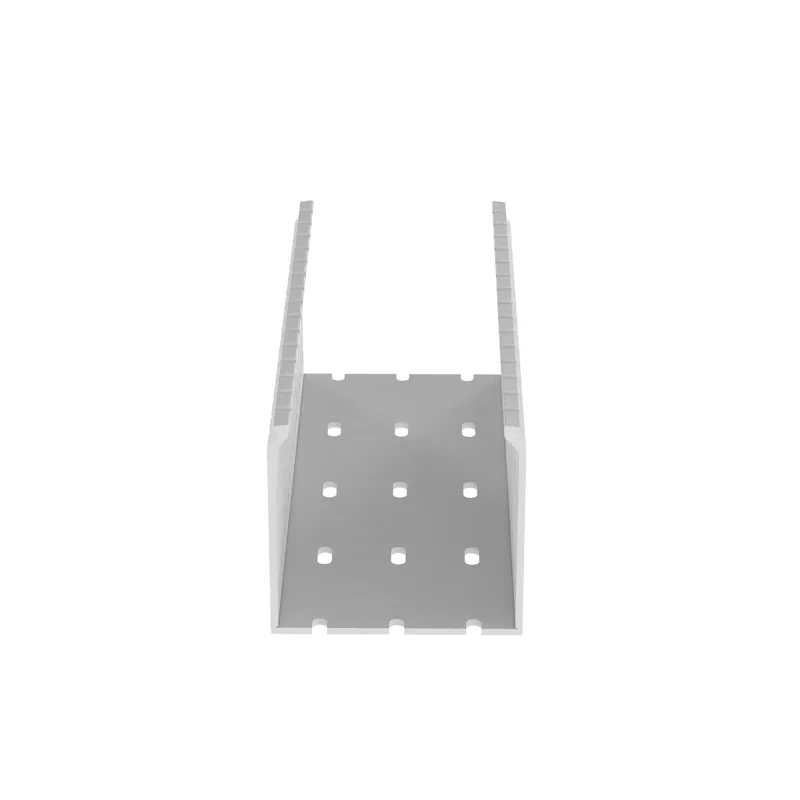 Panduit F3X3WH6 Narrow Slotted Duct, PVC, 3 inches x 3 inches x 6 FT