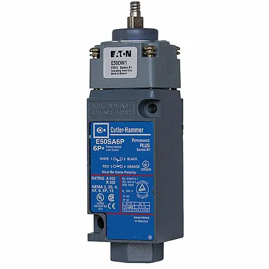 Eaton E50AW16P Heavy Duty Limit Switch Wobble Stick 1NC/1NO