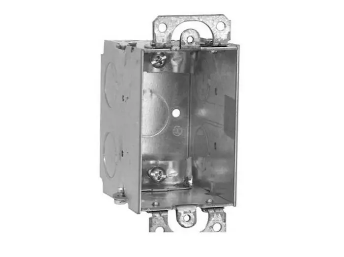 Appleton 173FHB Gangable Square Corner Switch Box 12.5 cu-in