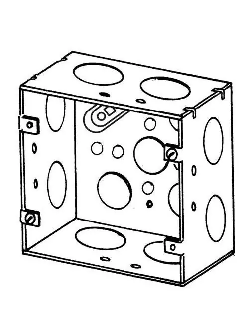 Appleton 4SJD-3/4-1 Square Box 42 cu-in