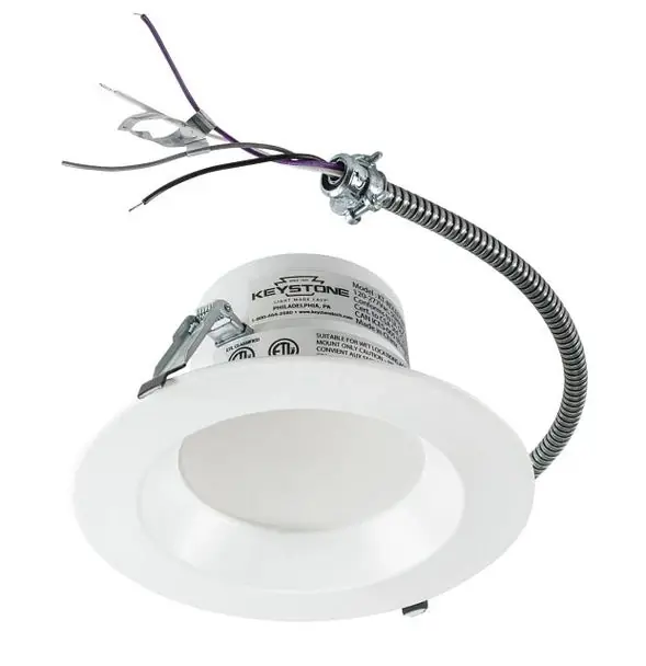 Keystone KT-RDLED29PS-8A-8CSG-VDIM 8in Circular LED Commercial Downlight feat. Power Select and Color Select 29/ 23/ 16.5W