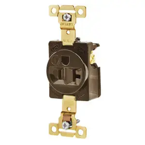 Bryant 5351 Receptacles Single 20A 125V 5-20R