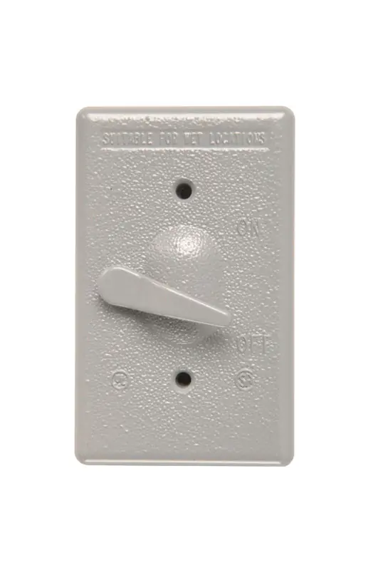 Pass & Seymour CA1-GL Cast Weatherproof Toggle Switch Cover with Actuating Lever