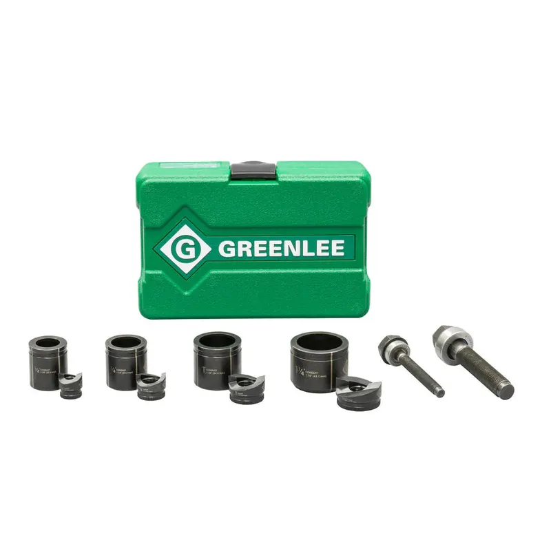 Greenlee 735BB Round Knockout Punch Kit 1/2 to 1-1/4 In
