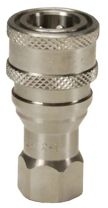 Dixon 6hf6-s Hydraulic Qd Coupling 3/4in Nptf Iso-b Ss