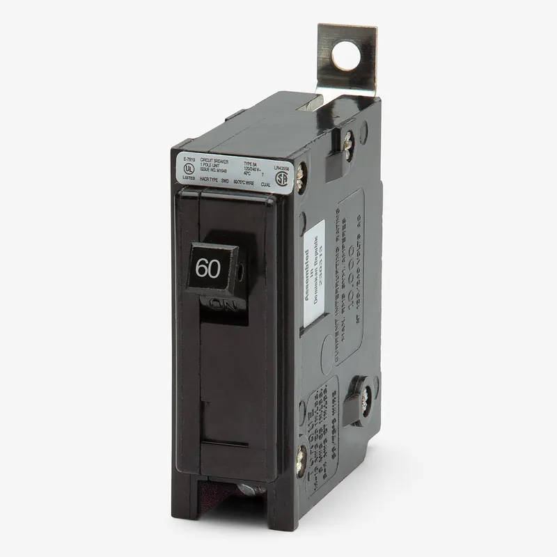 Eaton BAB1060 Quicklag Industrial Thermal Magnetic Circuit Breaker 60 Amp