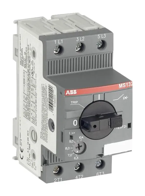 Abb ms132-4.0 mmp, 690/250v ac/v dc, 4 a, 3 pole