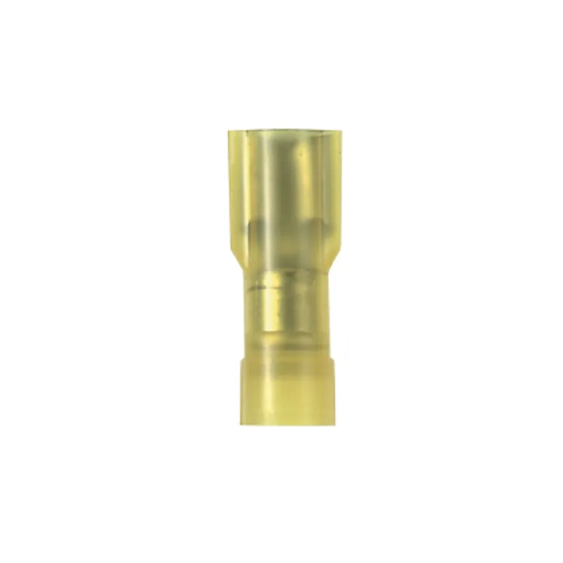 Panduit DNF10-250FI-L Pan-Term Disconnect, Yellow, Nylon, 10-12 AWG, 0.250 x 0.032 inches Tab