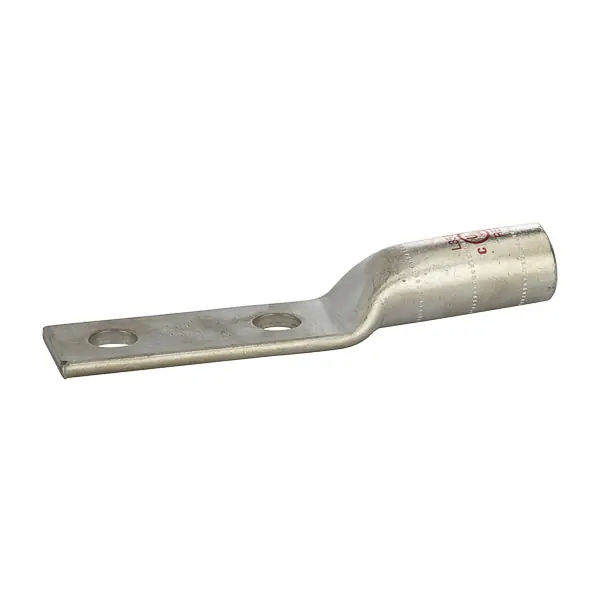 Nsi L20N-38 2/0 Awg Copper Compression Lug 3/8 inches Bolt Size w/1 inches Spacing
