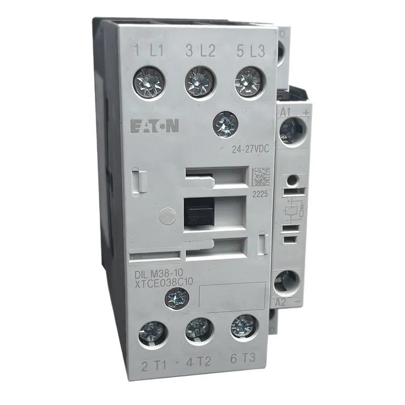 Eaton XTCE038C10TD Contactor 3-Pole 38A 24VDC Coil