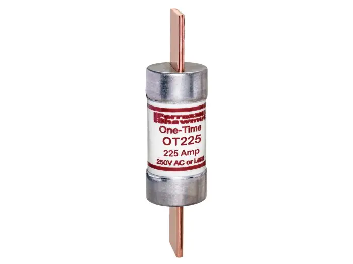 Mersen OT225 Fuse OT - Class K5 - Fast-Acting 250VAC 250VDC 225A Blade Amp-Trap