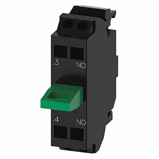 Siemens 3SU14002AA103BA0 Contact Block 1NO with Cage Clamp BASE MT 3SU1 Series
