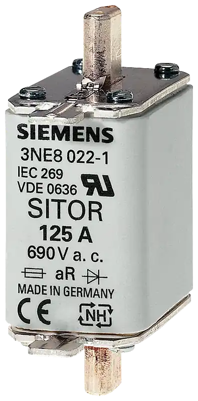 Siemens 3NE8022-1 Fuse 125A Size NH00