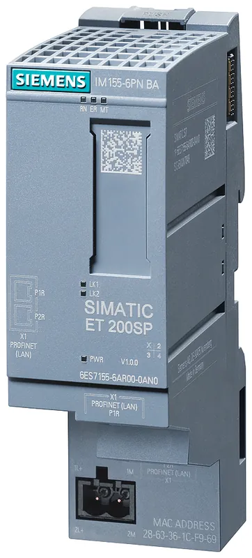 Siemens 6ES71556AR000AN0 Simatic ET 200SP PROFINET Interface Module