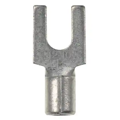Panduit P18-10F-C Fork Terminal Non-Insulated 22-16 AWG #10 Stud Size