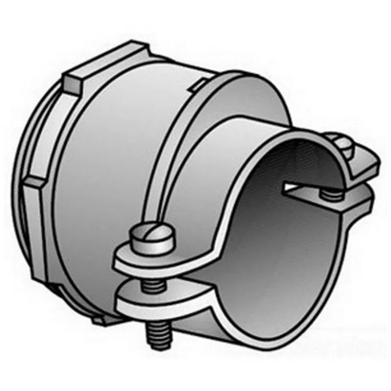 Appleton KC-125 Straight Squeeze Flex Connectors 1-1/4 Inch 2-Screw Connector