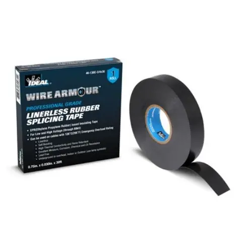 Ideal 46-130C-3/4X30 Linerless Rubber Tape 3/4 inches x 30 feet