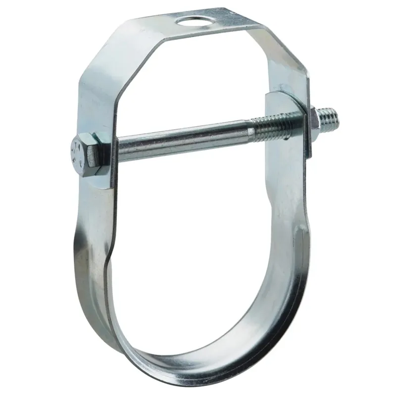 Nvent Caddy 4100350EG Clevis Hanger Light Duty 3 1/2in Pipe 1/2in Rod