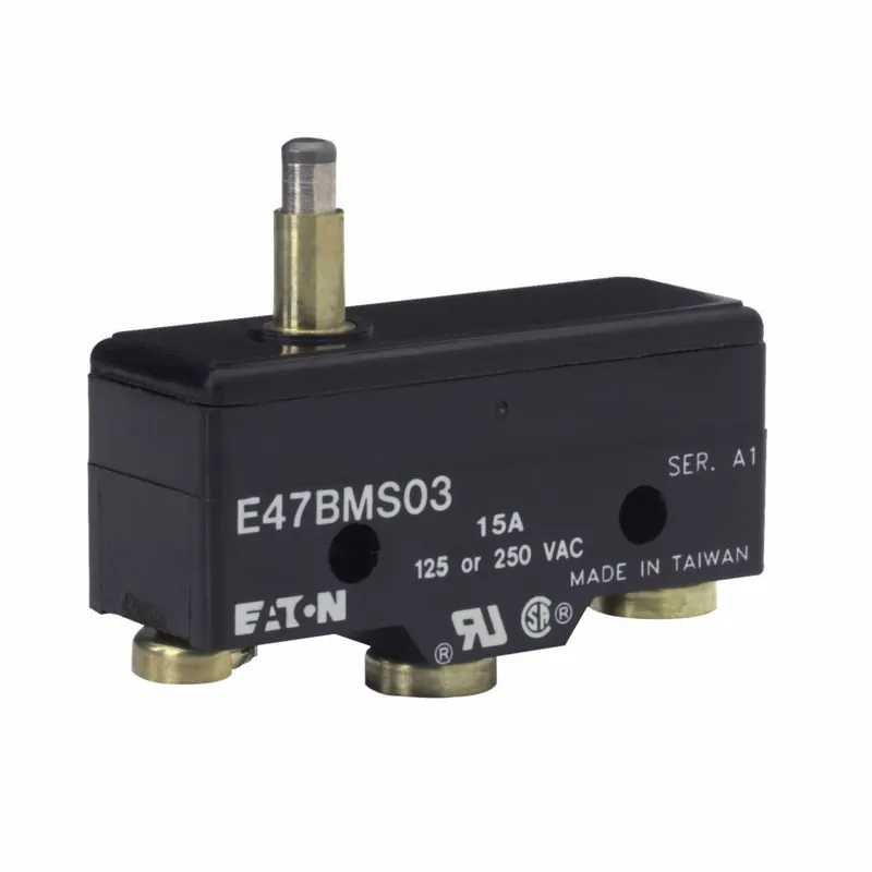 Eaton E47BMS03 Precision Limit Switch, Extended Plunger, Screw Term