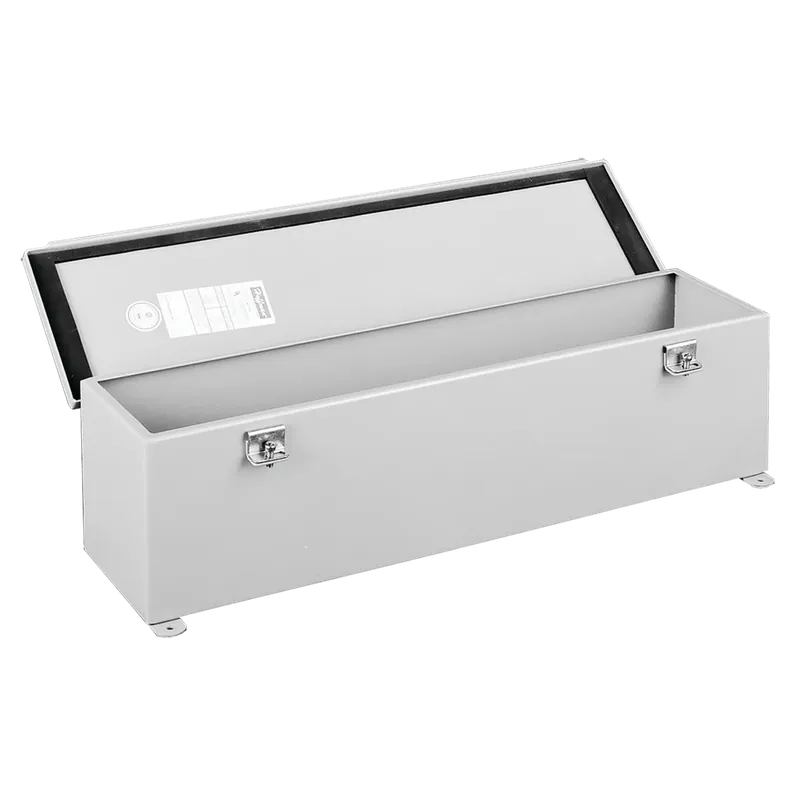 Hoffman F88T12HC Hinged Cover Wiring Trough 8.00x8.00x12.00