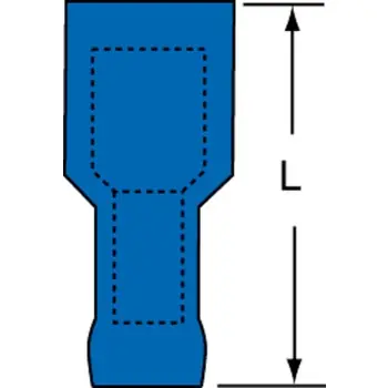 3M MNHU14-250DFIX Heat Shrink Female Disconnect 25/Bottle