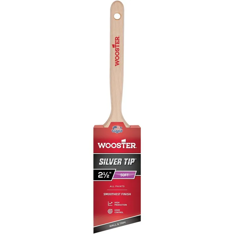 Do It Best 790917 Wooster Silver Tip 2-1/2 In. Chisel Trim Angle Sash Paint Brush