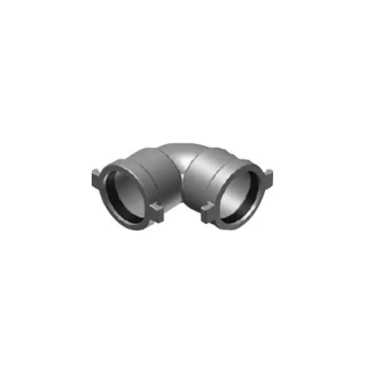 Harco 80620 Ductile Iron 90 Degree Bend 6 in.