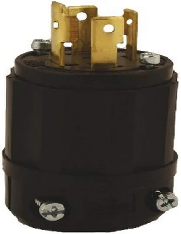 Leviton 2711-B Locking Plug 30 Amp, 125/250 Volt NEMA L14-30P