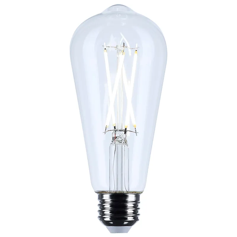 Satco S21365 st19 led filament 8w 4000K e26 replacement s21700