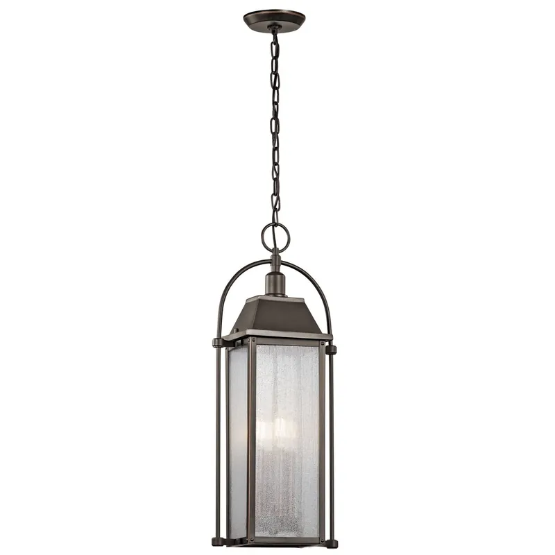Kichler Lighting 49718OZ Harbor Row 60W 4-Light Pendant