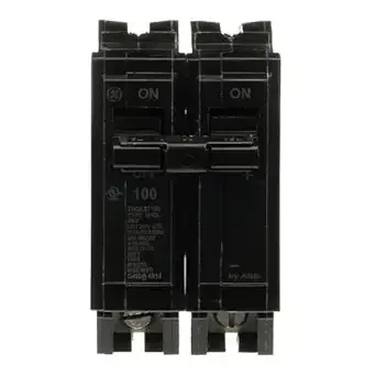 Abb THQLRK Q-Line THQL21100P 100A Double-Pole Circuit Breaker