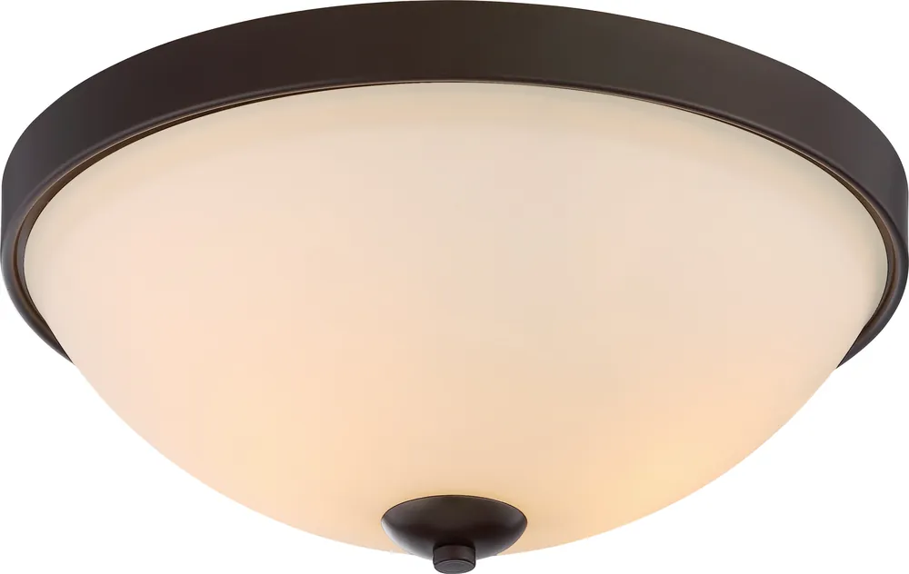 Satco 60/5914 Dillard 2 Lt Flush Fixture 60W