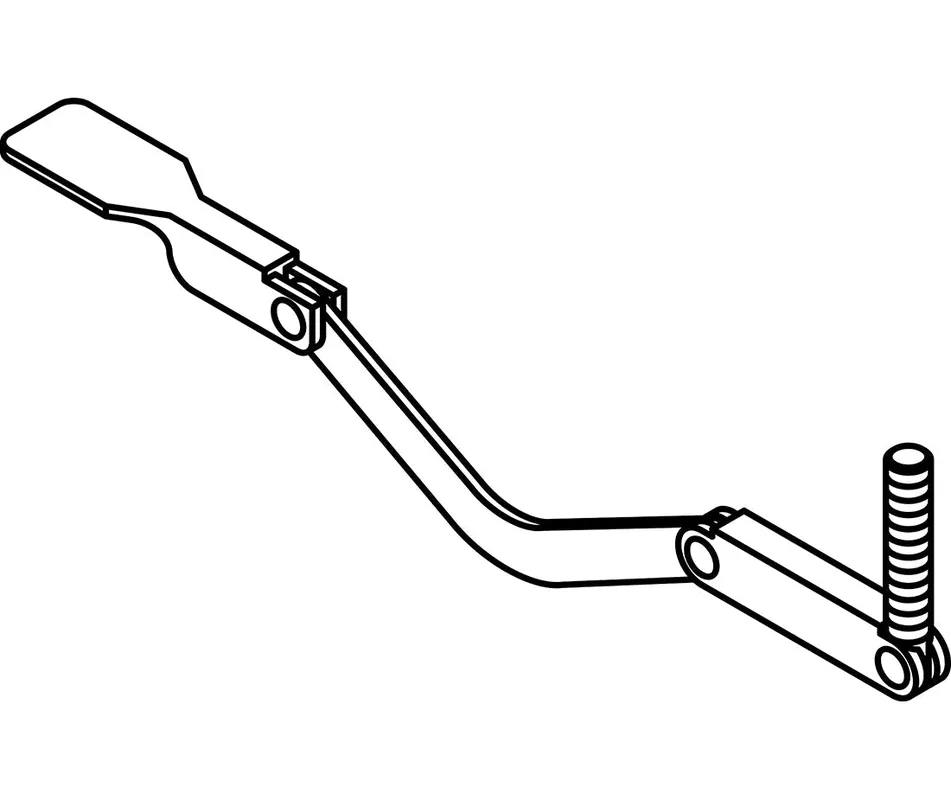 Central Brass SU-85-APF Rocker Arm Assembly with Flat Platform End Replacement 85-1035