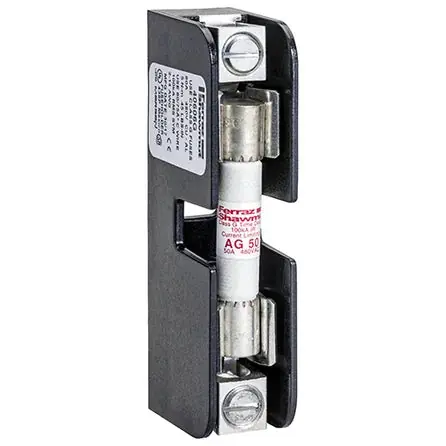 Mersen AG50 Fuse AG - Class G 480VAC 50A Time Delay Ferrule Amp-Trap