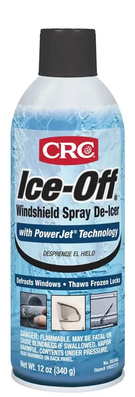 Crc 05346 Ice-Off Windshield Spray De-Icer 12 Wt Oz
