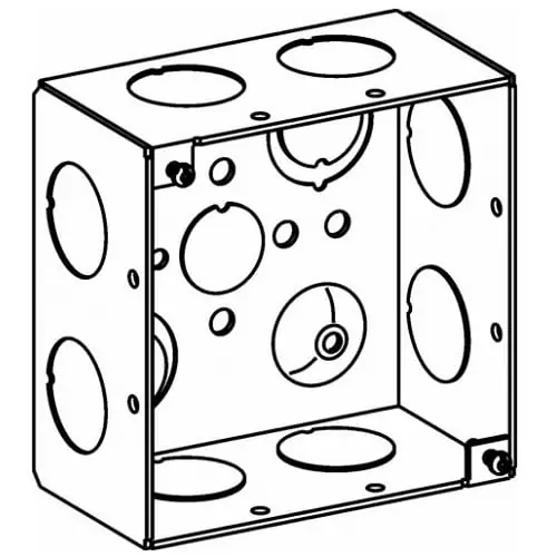 Orbit 4SDB-MKO Welded Square Box