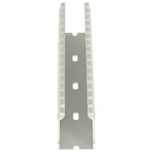 Panduit F1X1.5WH6 Wire Duct Slotted Screw 6 feet