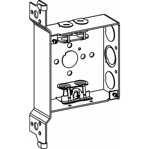 Orbit 4SB-MC-WB 4 inches Square Box 1-1/2 inches Deep