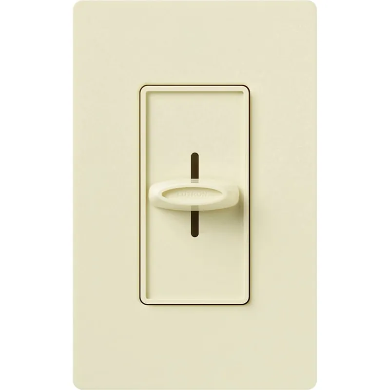 Lutron S-1000-AL Skylark Slide-To-Off Dimmer 1000W Single-Pole