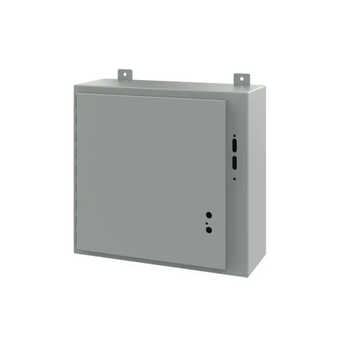 Hoffman A24SA2608LP Preferred Cutout, Disconnect Enclosure, Type 12, 24 inches x 25.38 inches x 8 inches, Steel