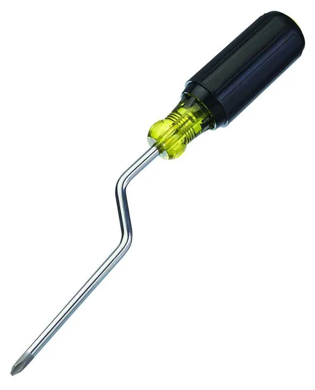 Ideal 35-203 Quick-Rotating Screwdriver, 3/16 in Phillips Point, 9-3/4 in OAL, 6 in Shank