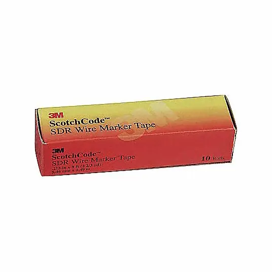 3M SDR-R Wire Marker Tape Letter R